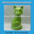 Ceramic fox salt & pepper shaker set